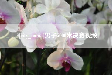 兰州男子5000米决赛视频