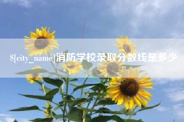 兰州消防学校录取分数线是多少