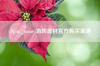 兰州消防器材官方购买渠道