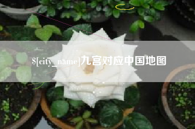 兰州九宫对应中国地图