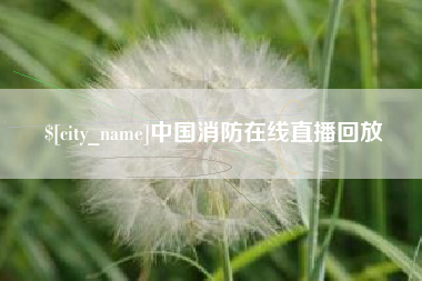 兰州中国消防在线直播回放