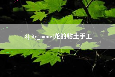 兰州龙的粘土手工