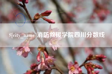 兰州消防救援学院四川分数线