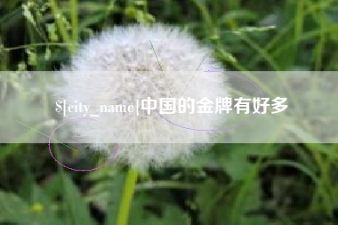 兰州中国的金牌有好多