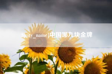 兰州中国哪九块金牌